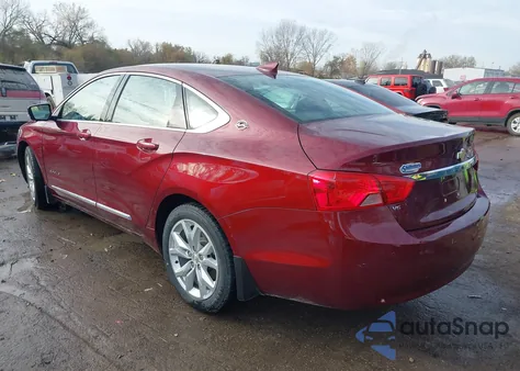 2017 Chevrolet Impala 1Lt from USA, damaged, VIN 2G1105S37H9195646